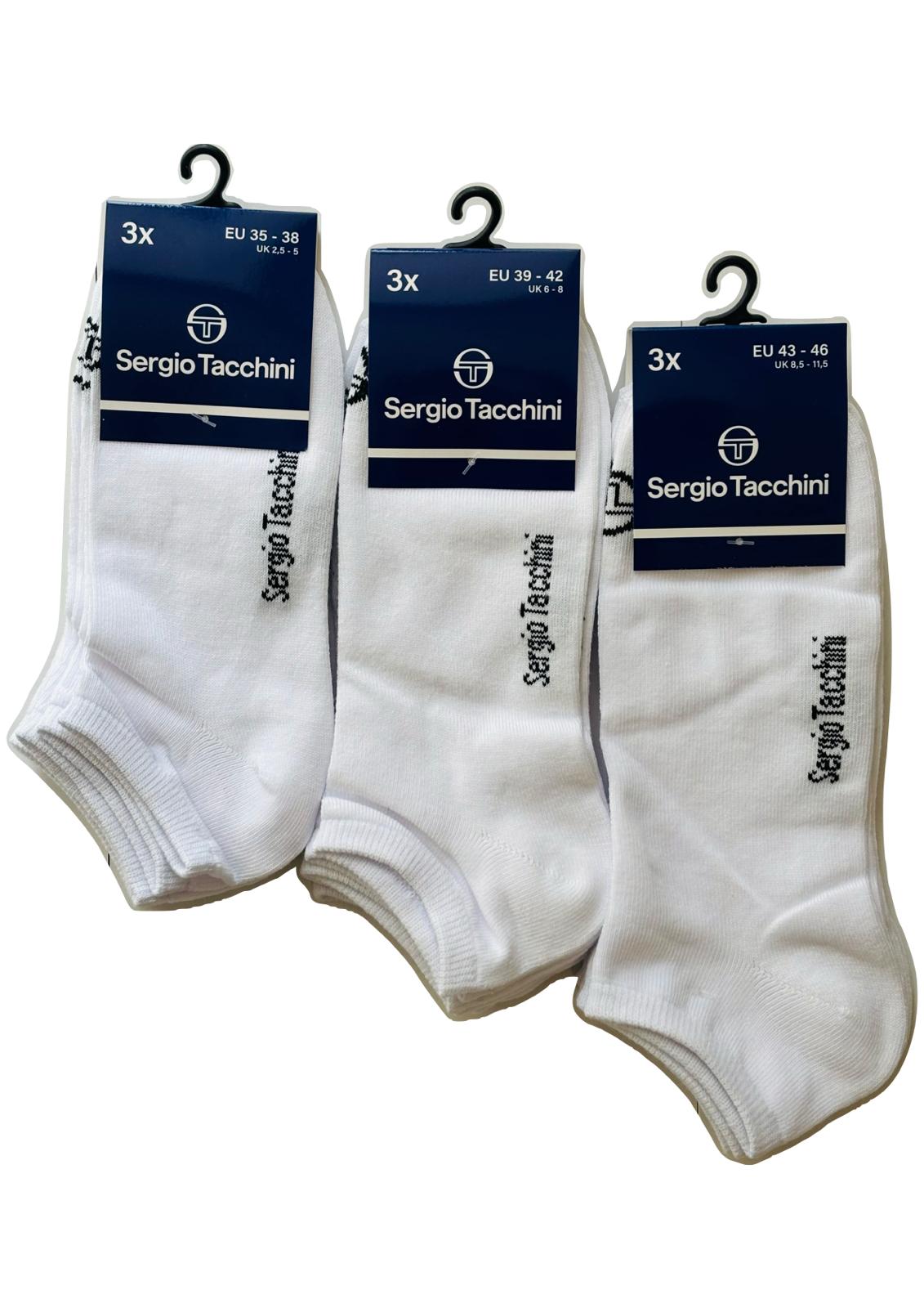 Tripack Calze Salvapiede Unisex Sneacker SERGIO TACCHINI