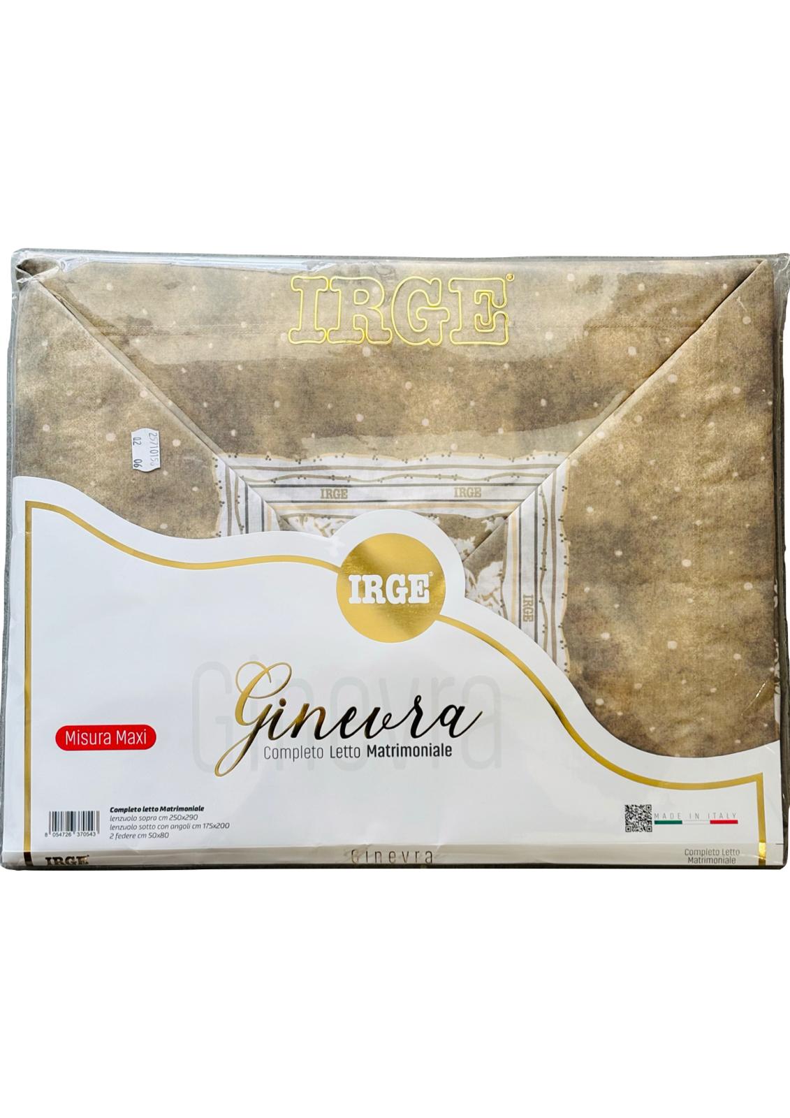 Completo Letto 2 piazze Misure Maxi IRGE