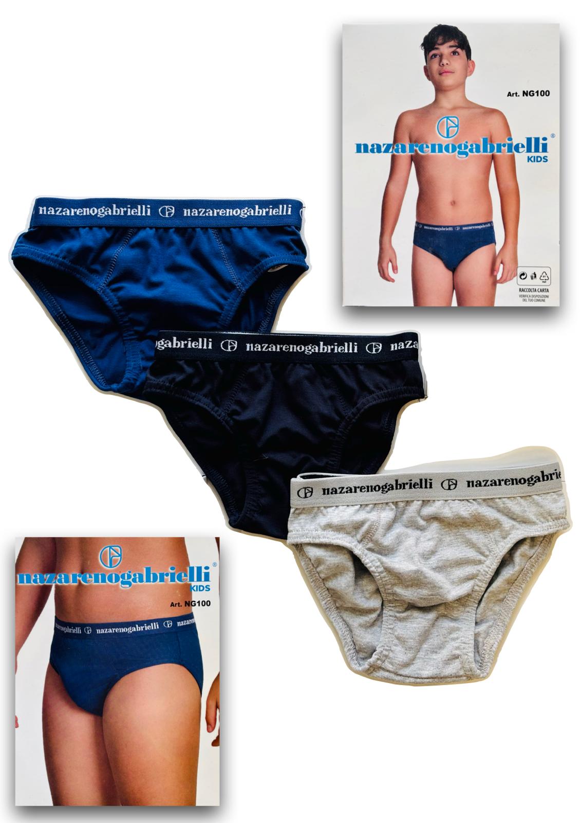 Slip Bambino tinta unita con elastico esterno NAZARENO GABRIELLI
