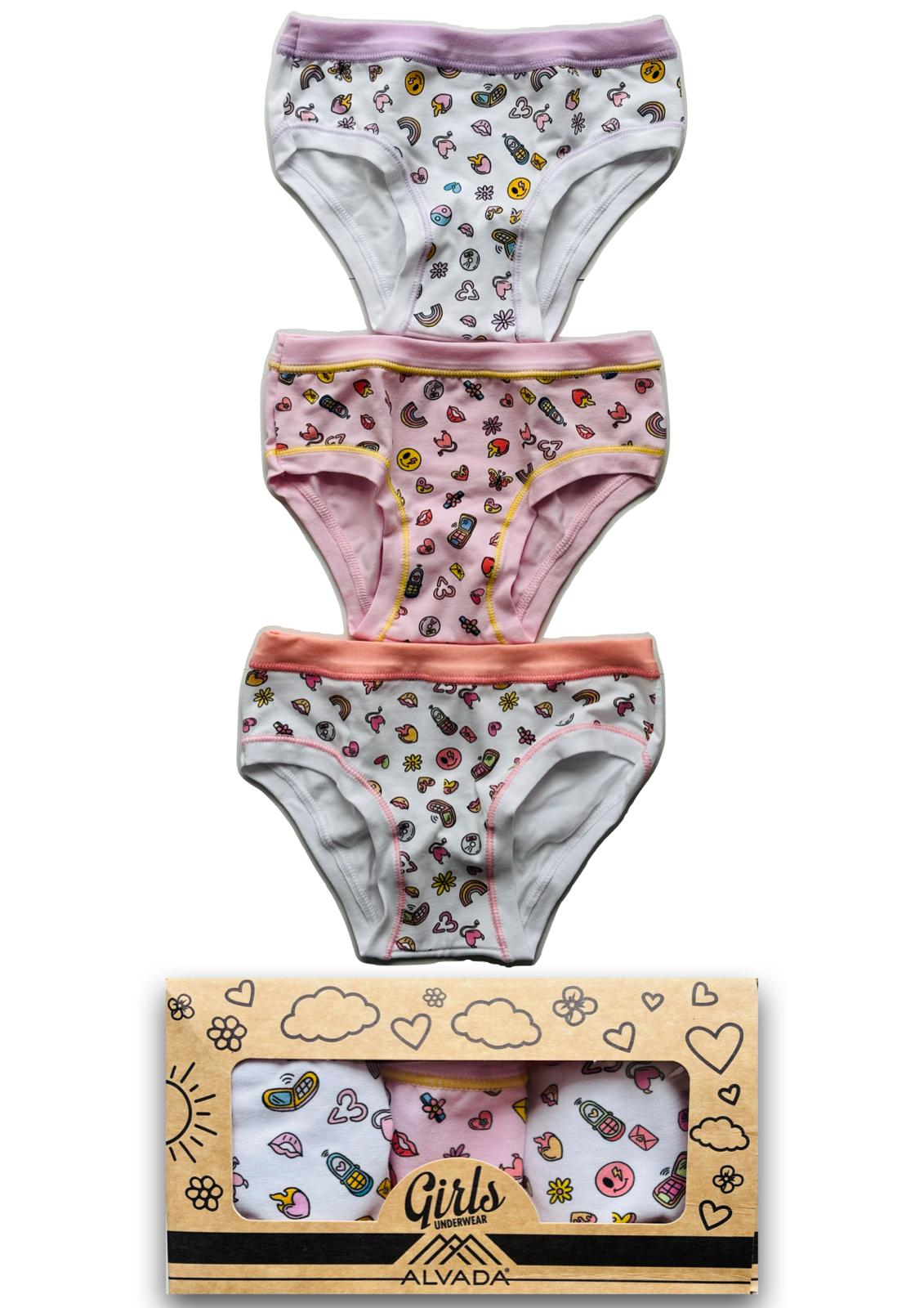 Confezione da 3 Slip Bambina ALVADA