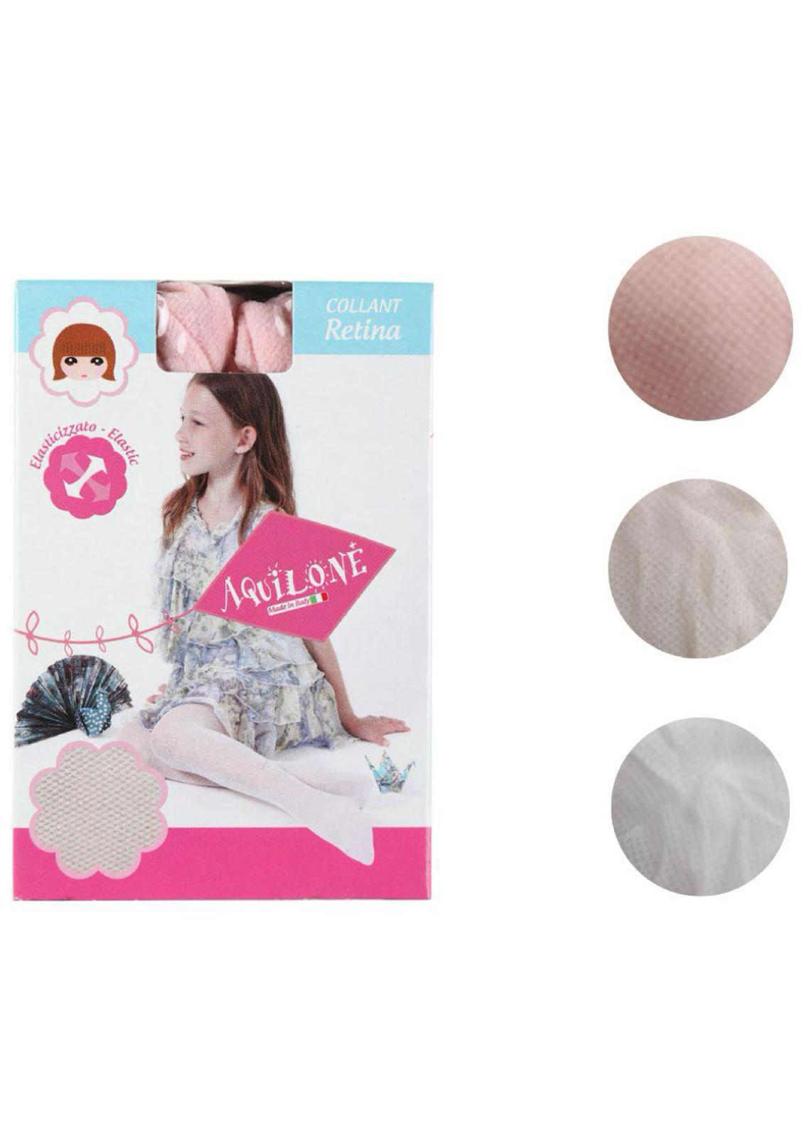 Collant a rete fine da bambina AQUILONE