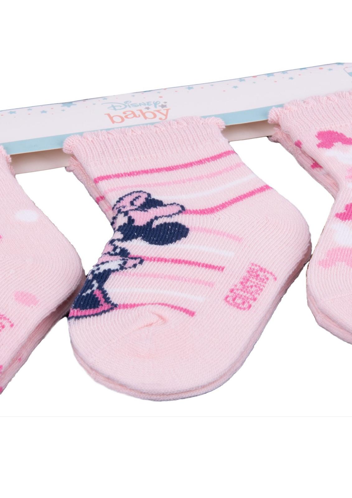 Tris calzini Neonata Cotone DISNEY ELLEPI