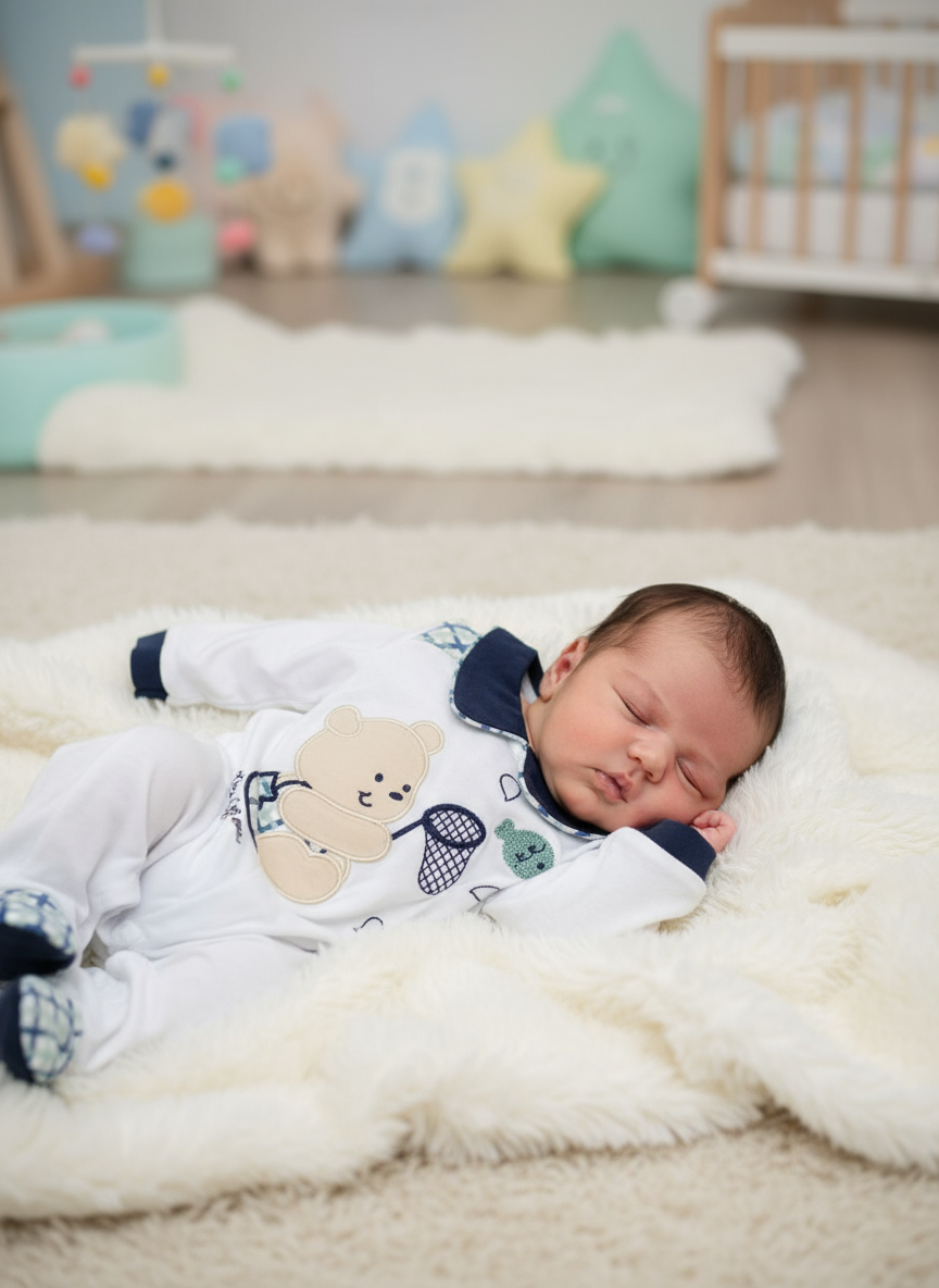 Tutina Neonato Jersey di cotone LES JOLIES