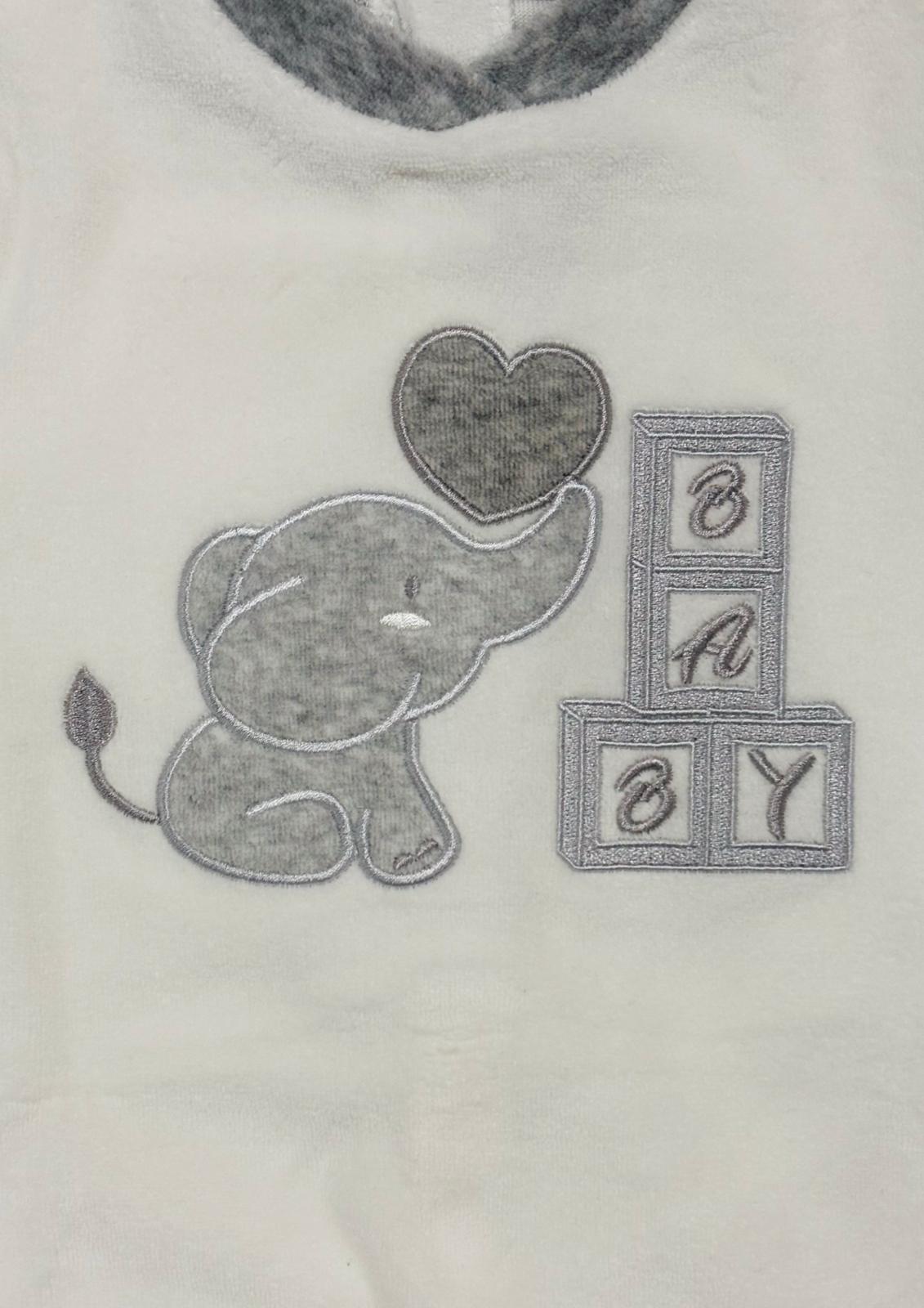 Tutina Neonato in ciniglia NAZARENO GABRIELLI