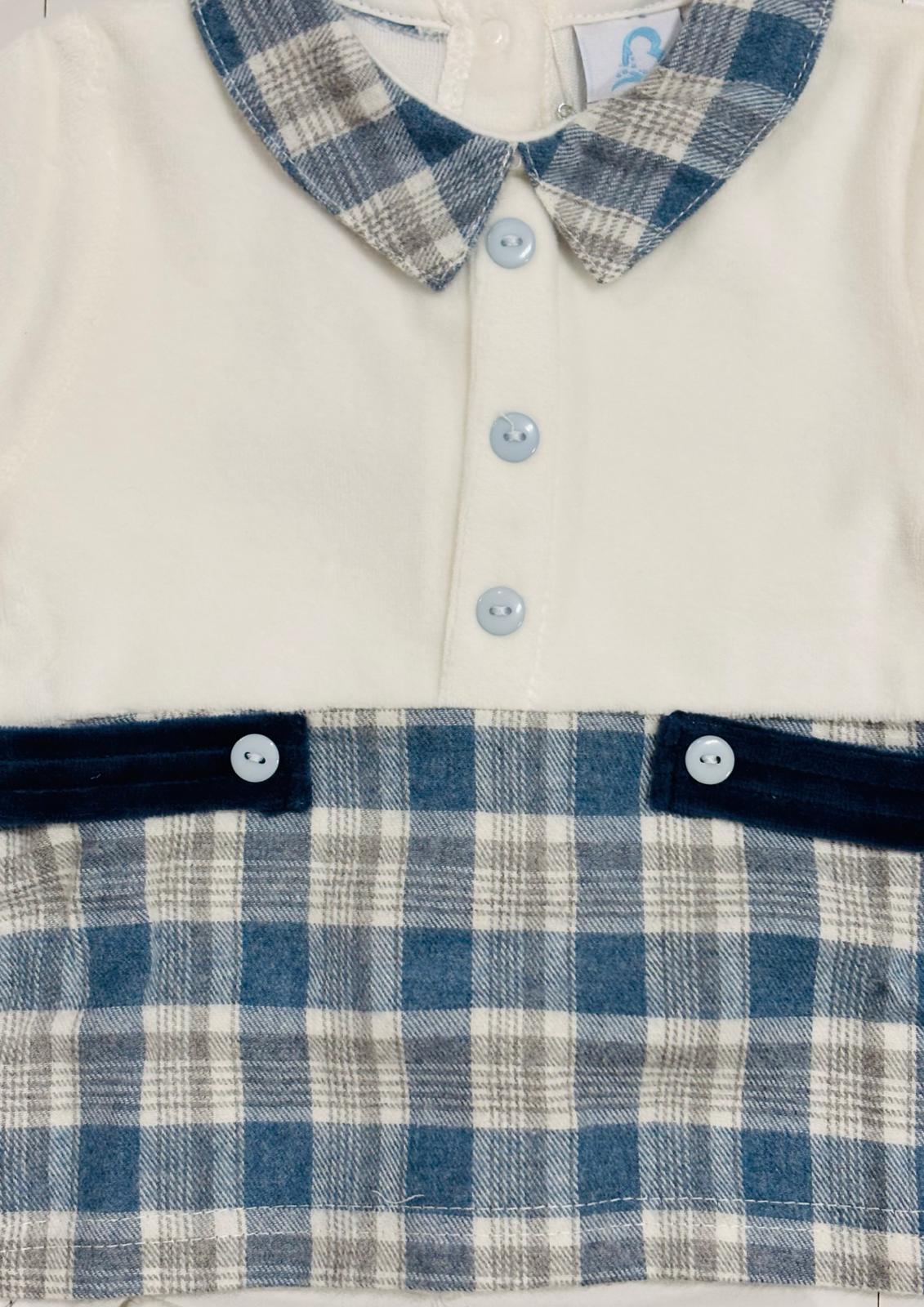 Completo Neonato in ciniglia I BATUFFOLINI