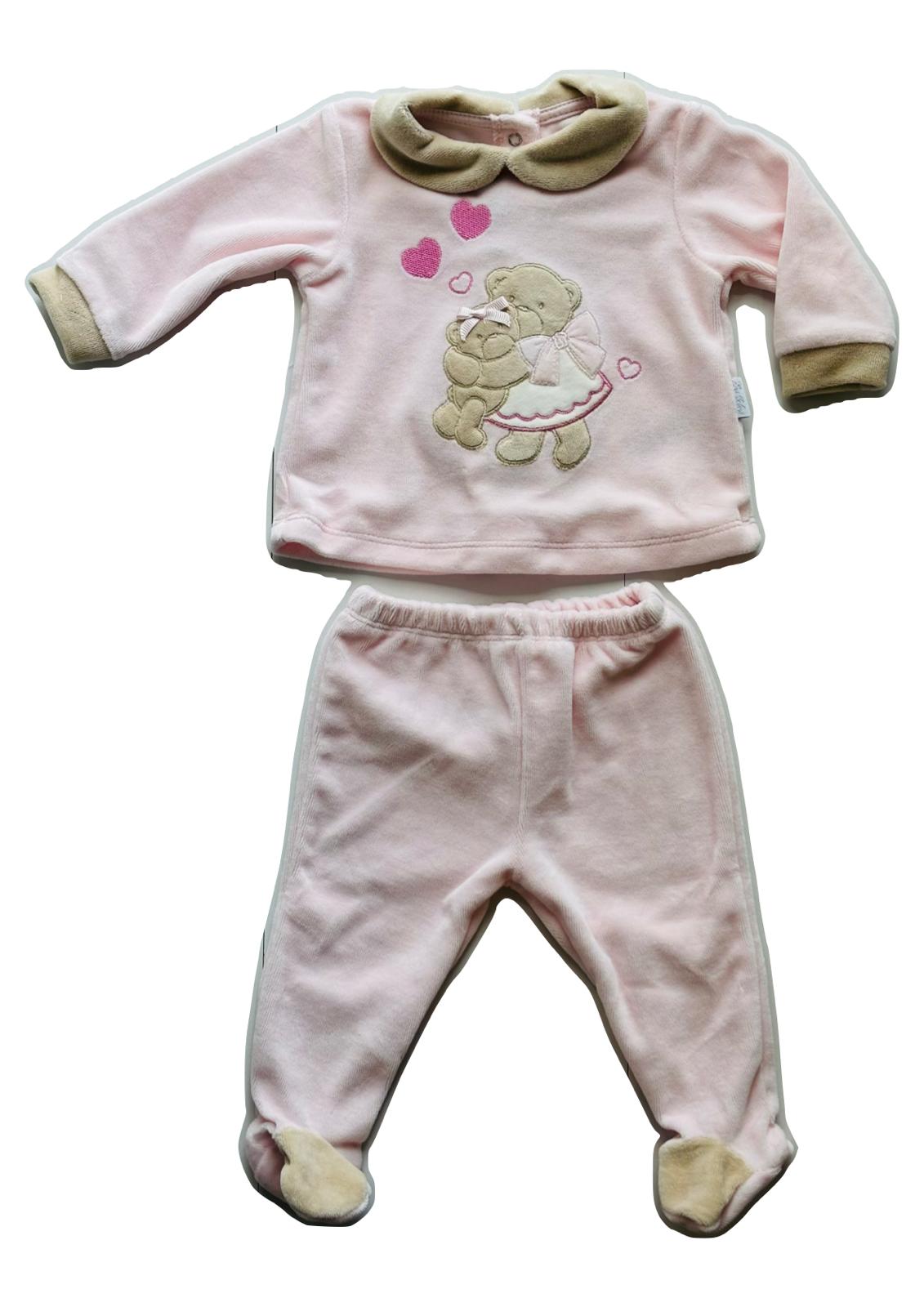 Completo Neonata in ciniglia LES JOLIES