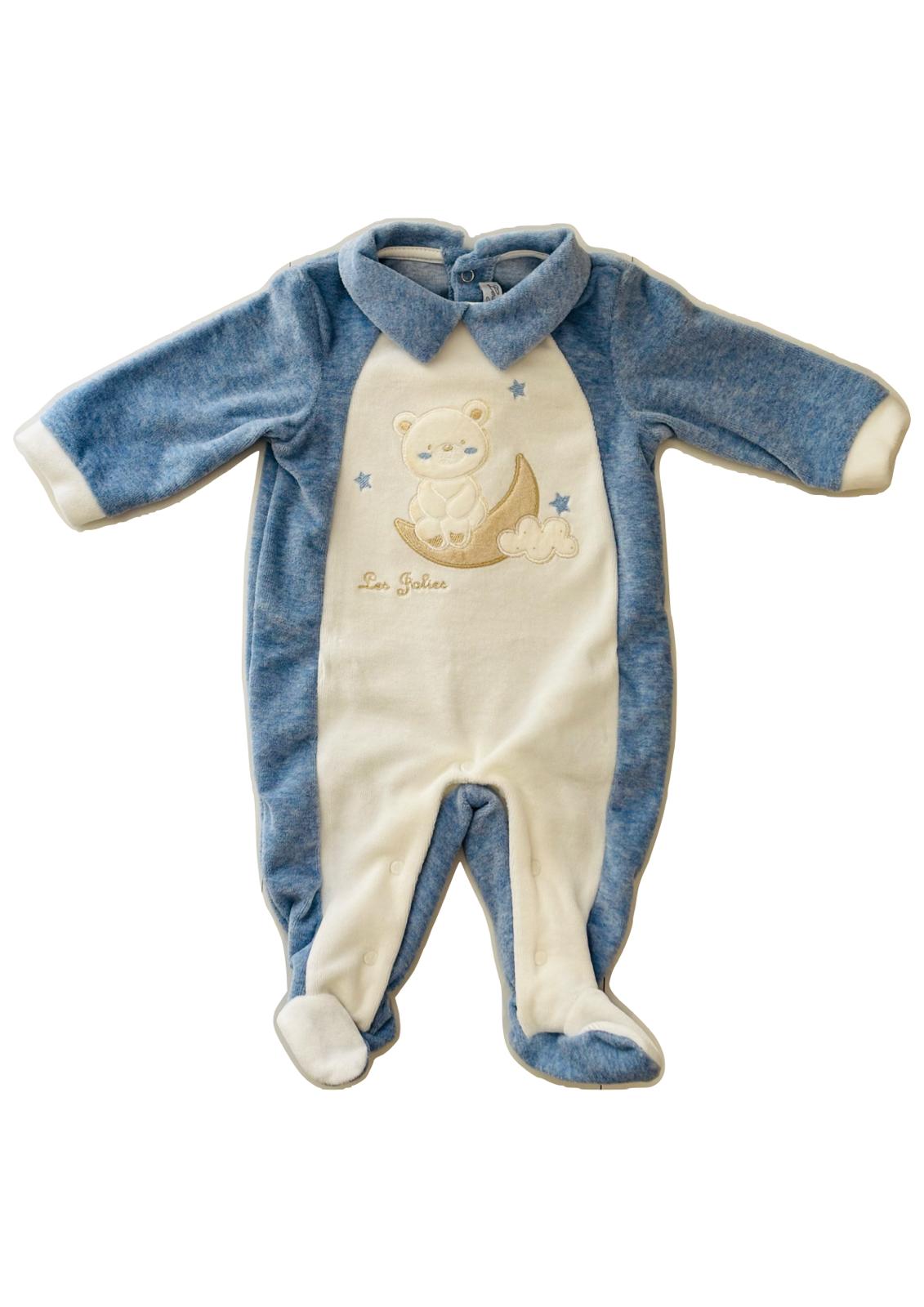 Tutina Neonato in ciniglia LES JOLIES