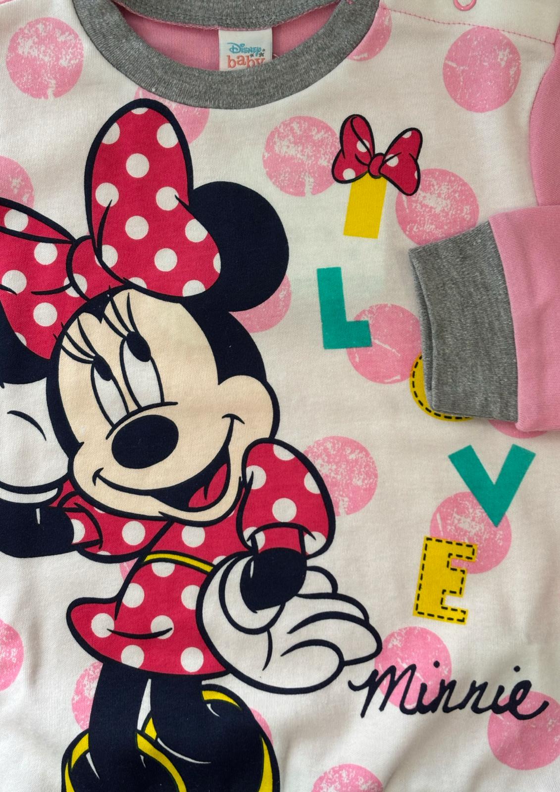 Pigiama Neonata in cotone interlock Disney ELLEPI