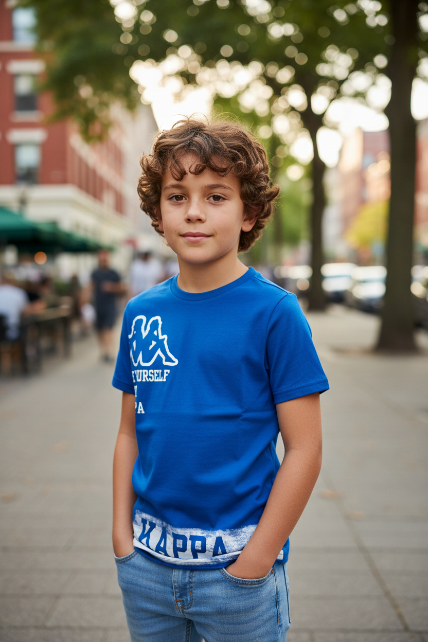 T-Shirt Ragazzo manica corta KAPPA - Taglia 10 anni
