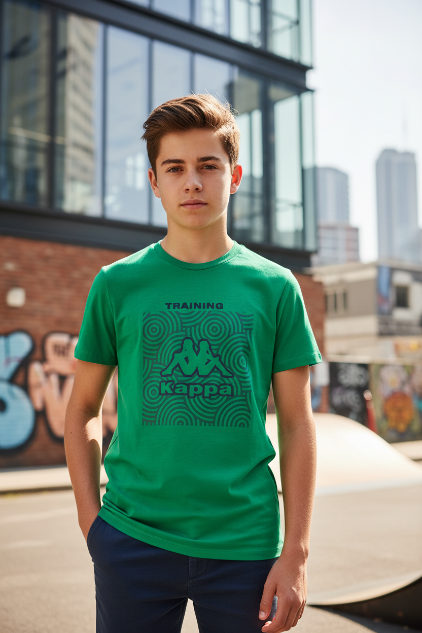 T-Shirt Ragazzo manica corta KAPPA Taglia 14 anni