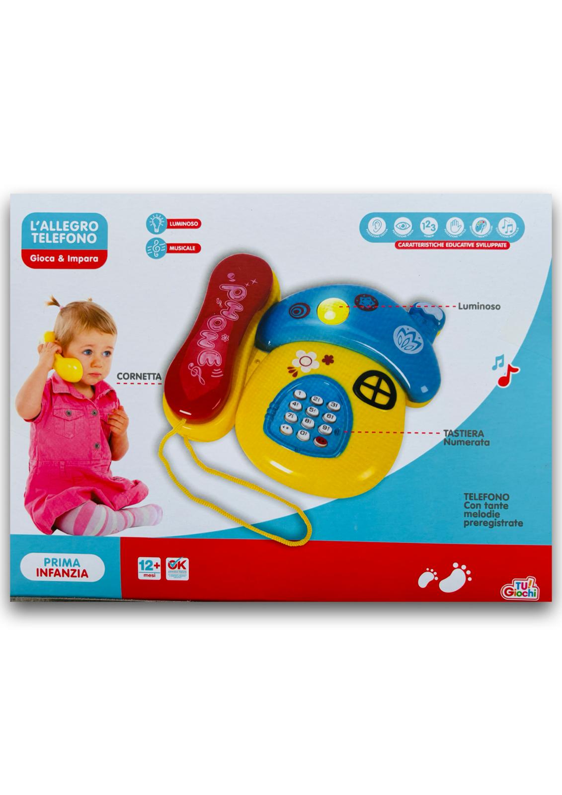 L'allegro telefono Gioca & Impara TU GIOCHI