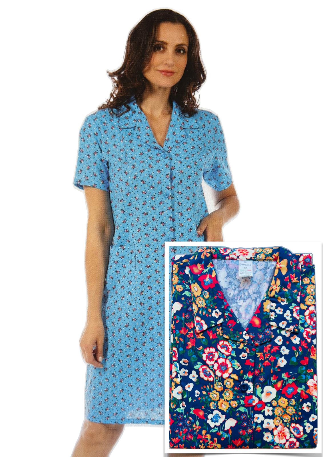 Vestaglietta donna mezza manica 100% cotone EMMESSE