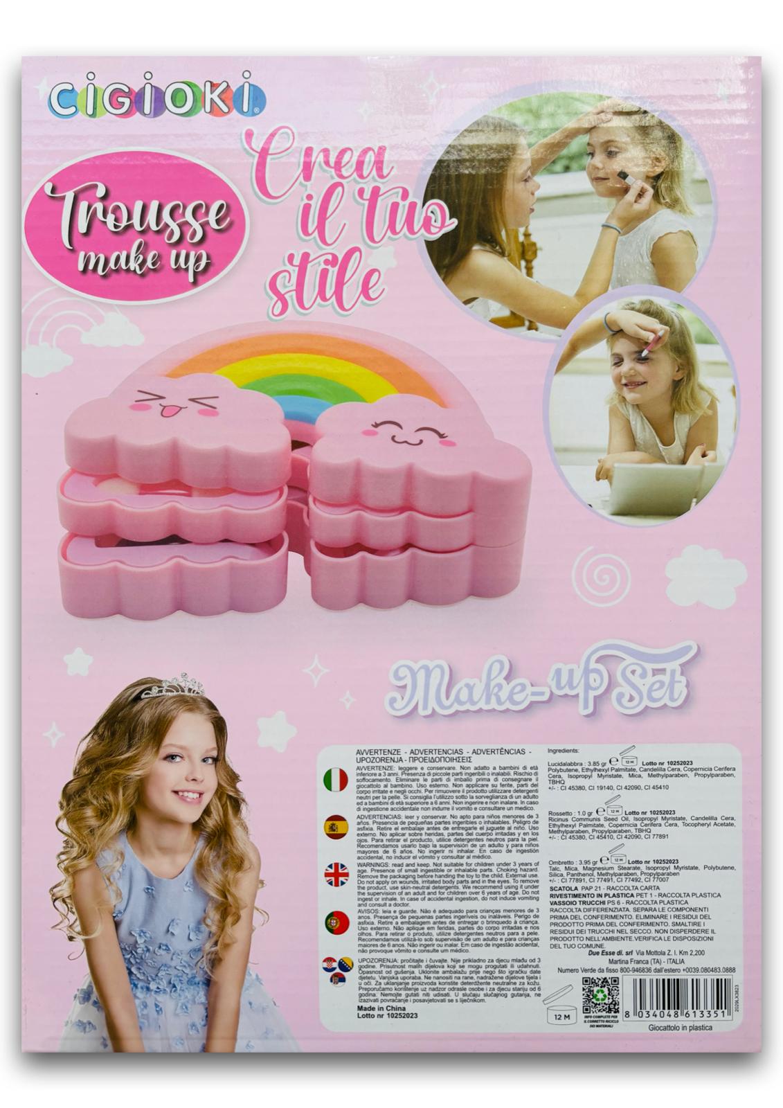 Trousse Make Up Bimba Arcobaleno CIGIOKI