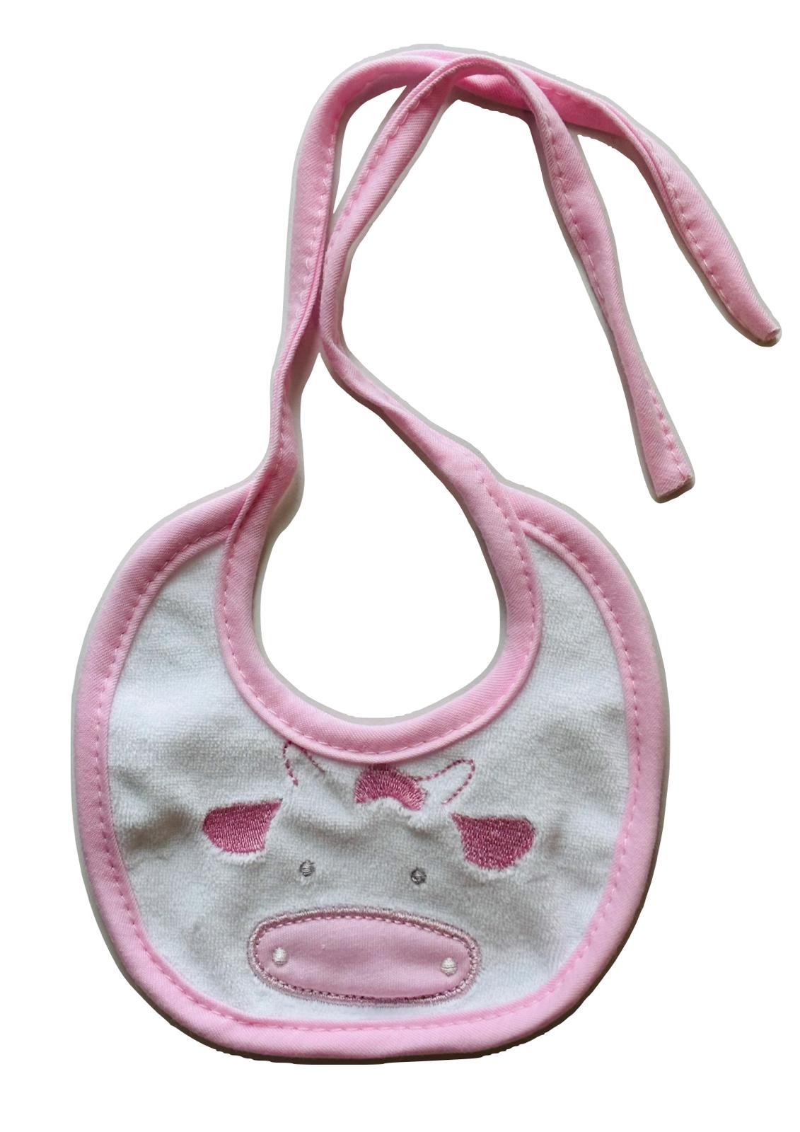 Bavaglino neonata in ciniglia ELLEPI