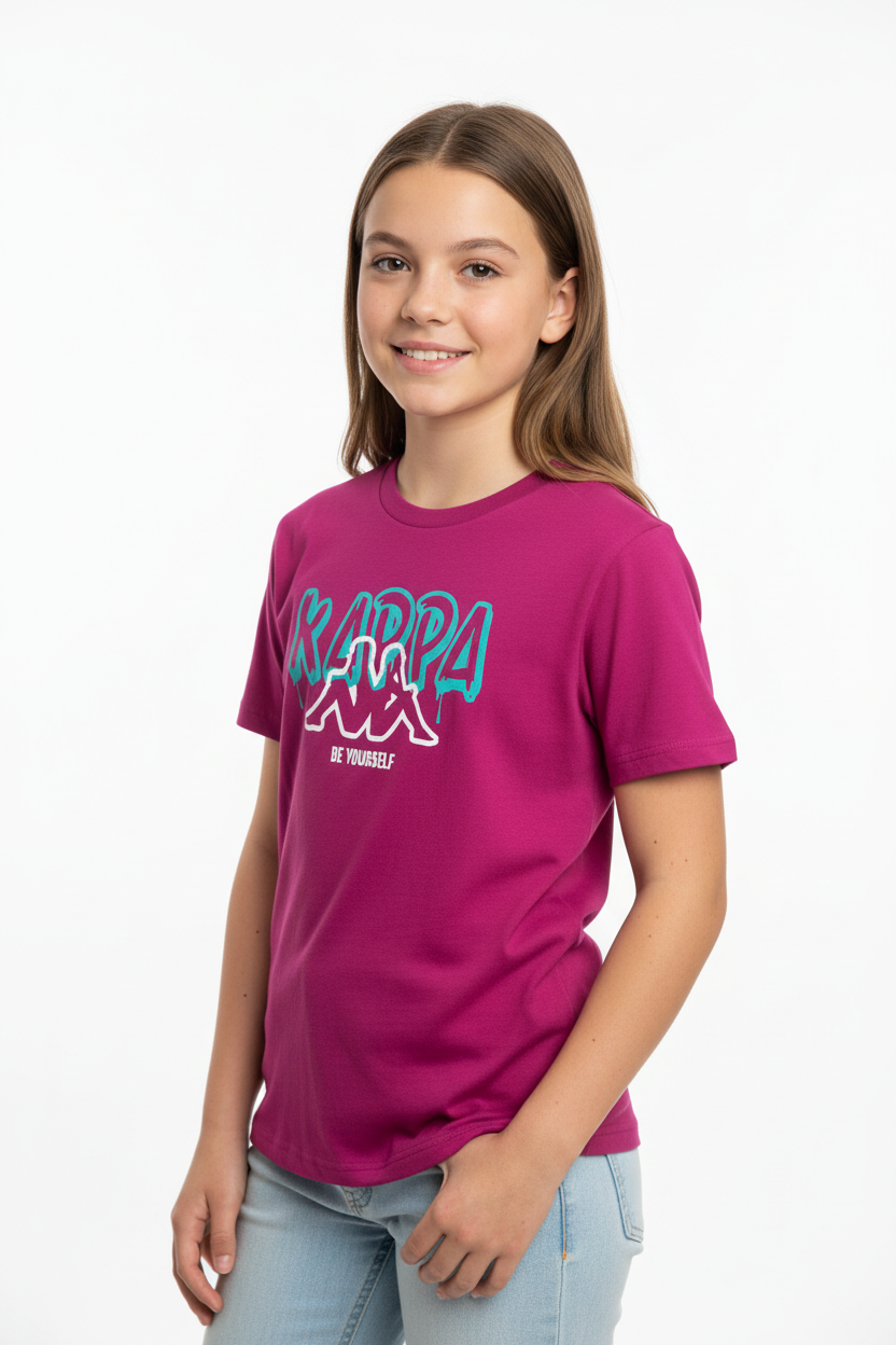T-Shirt Ragazza manica corta KAPPA