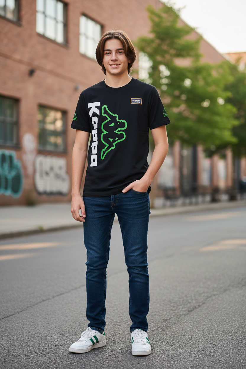T-Shirt Ragazzo manica corta KAPPA - Taglia 14 anni