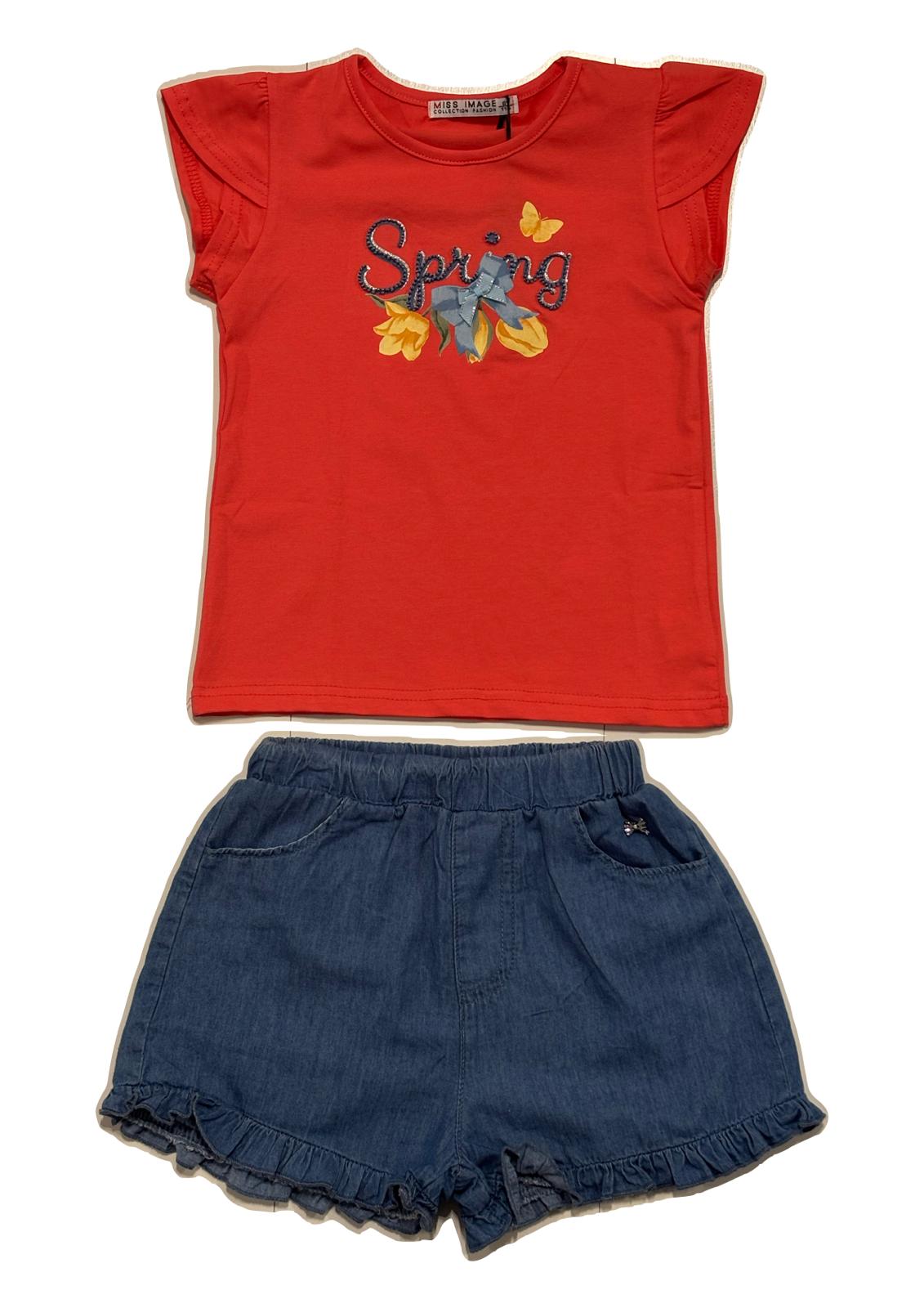 Completo bambina "Spring" MISS IMAGE