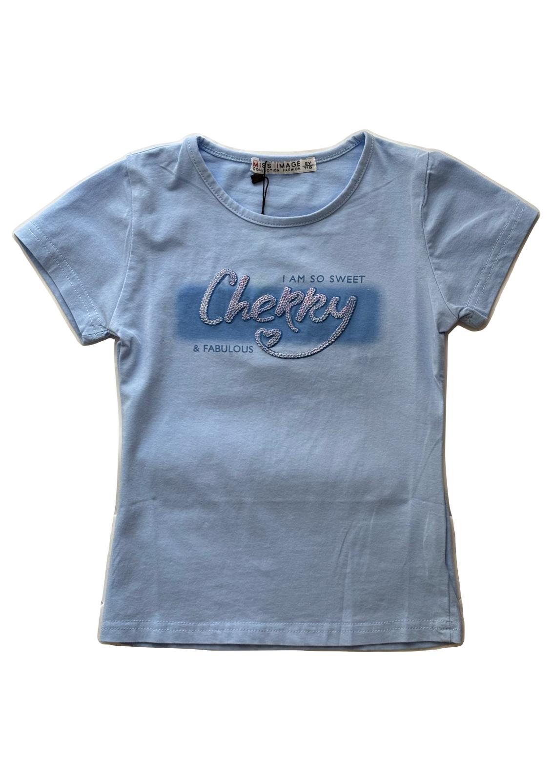 T-shirt maniche corte Bambina “Cherry”