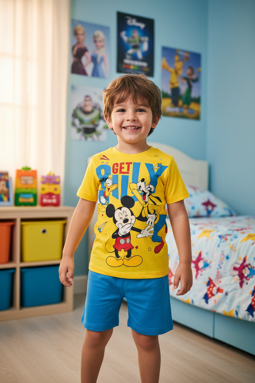 Pigiama bimbo Mickey Mouse DISNEY - Taglia 4 anni