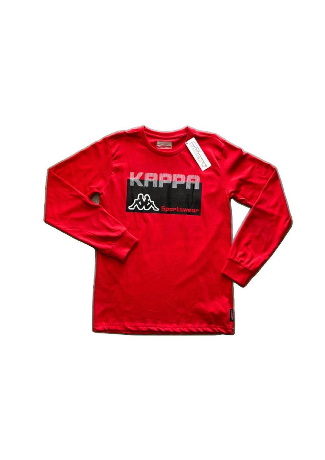 T-Shirt Bambino e Ragazzo manica lunga con stampa KAPPA