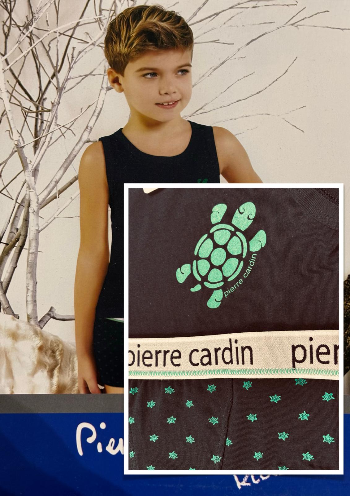 Coordinato bimbo canotta spalla larga e boxer PIERRE CARDIN