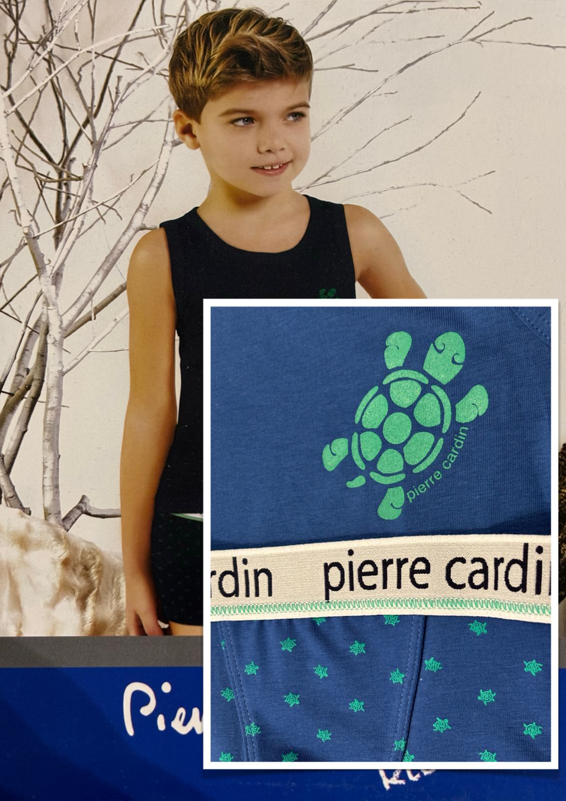 Coordinato bimbo canotta spalla larga e boxer PIERRE CARDIN