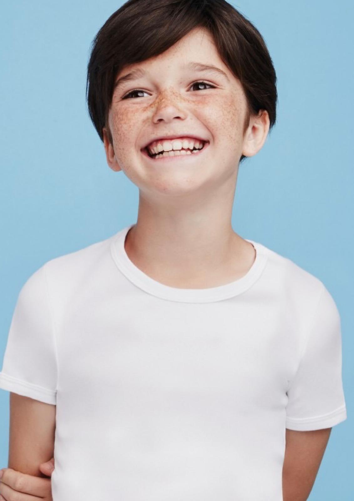 T-Shirt Mezza Manica Caldo Cotone Bambino BA649 ELLEPI