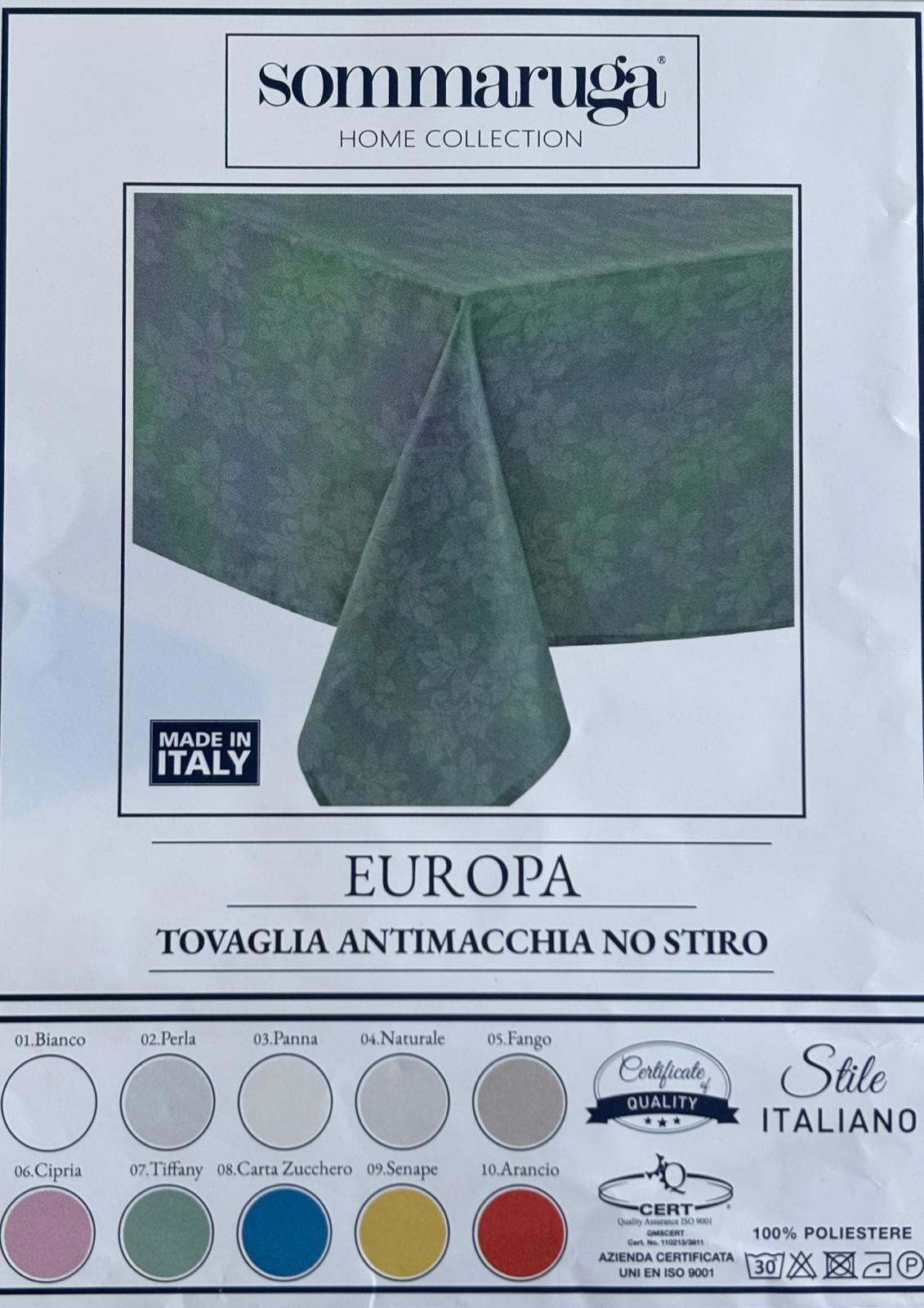 Tovaglia antimacchia Europa SOMMARUGA