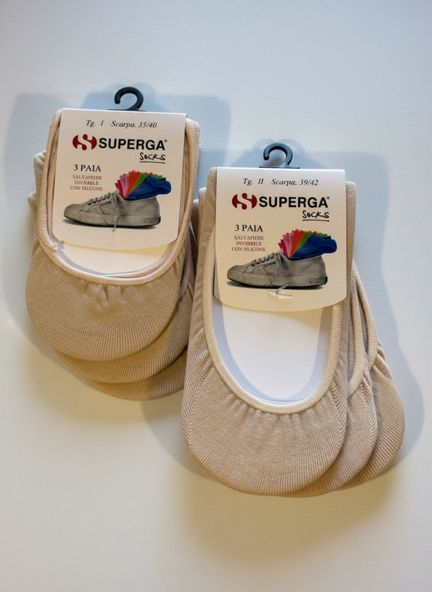Salvapiede invisibile Unisex con silicone - SUPERGA