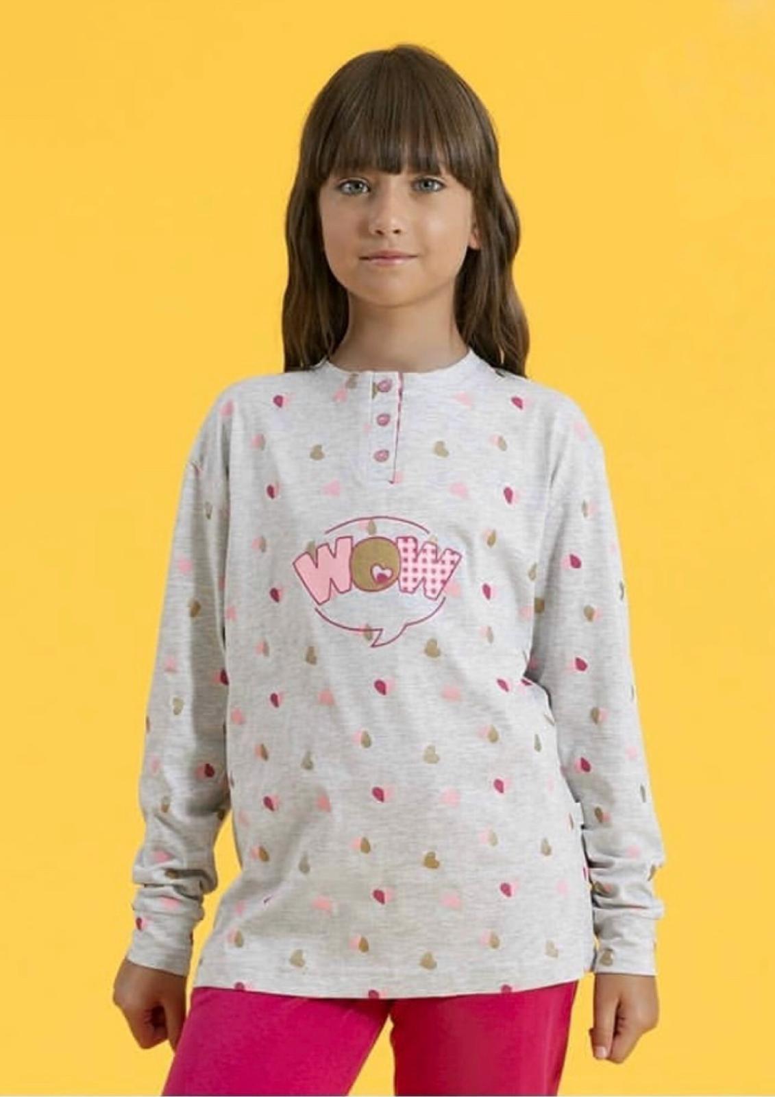 Pigiama Bambina manica lunga Cotone jersey IRGE