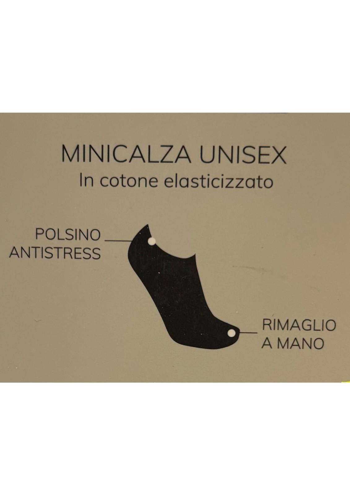 Confezione 3 paia Minicalza unisex in cotone Bravo Everyday SCOPRI