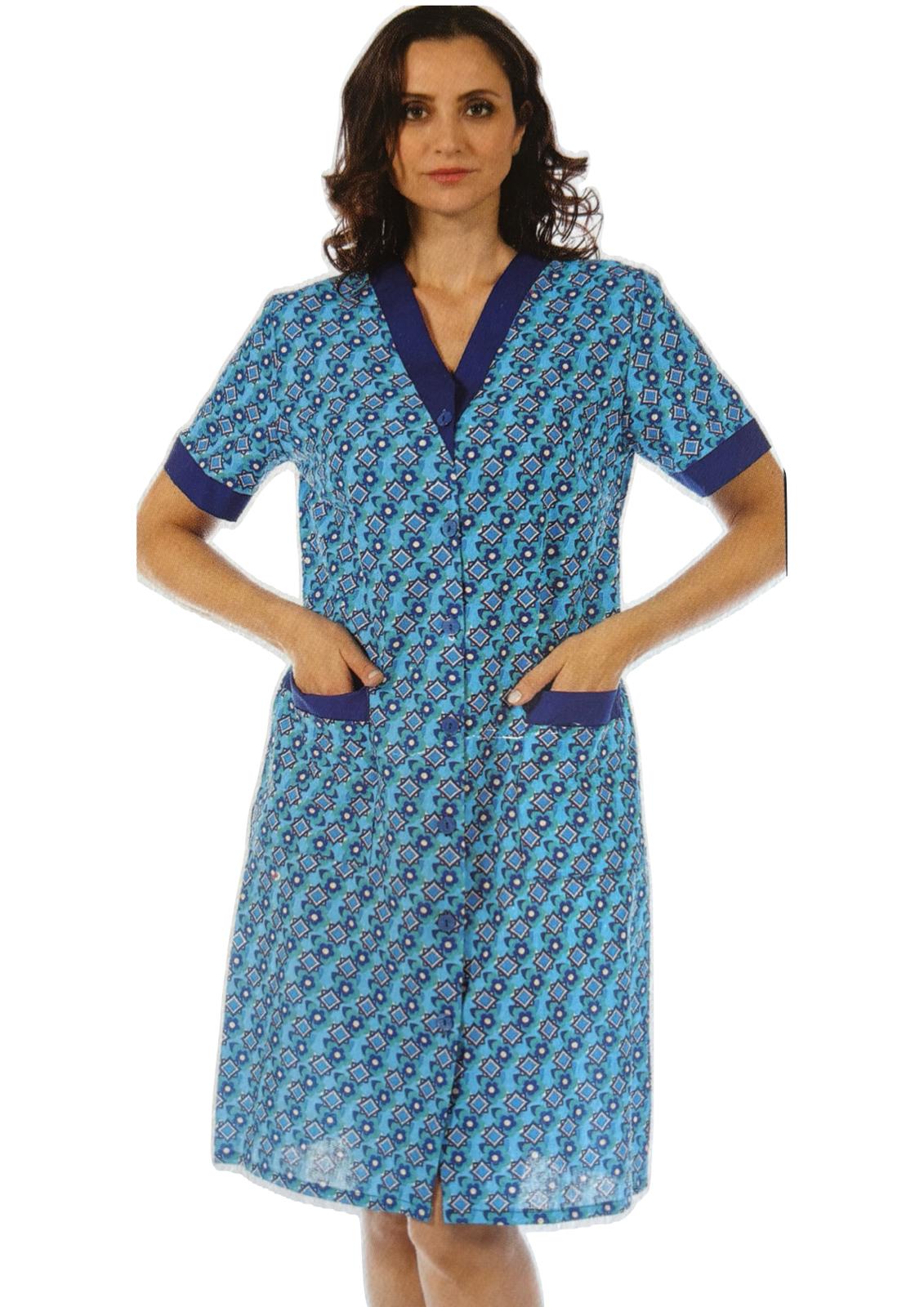 Vestaglietta donna mezza manica 100% cotone EMMESSE