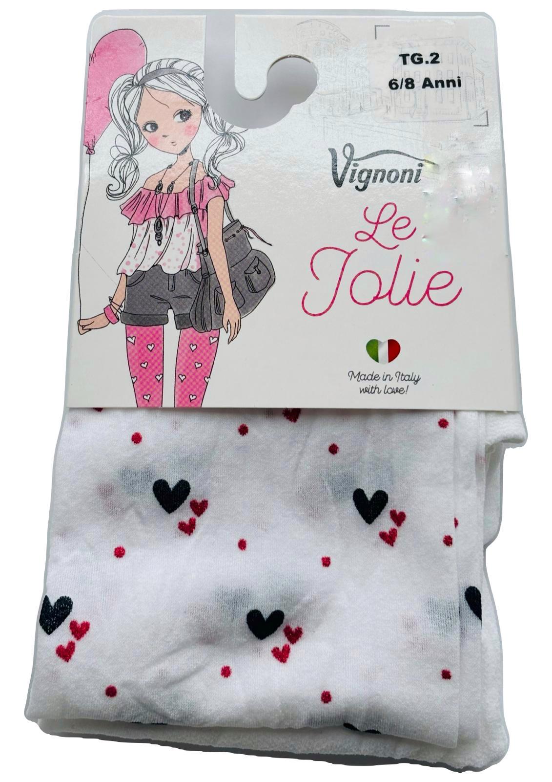 Collant bambina stampati “Le Jolie” VIGNONI