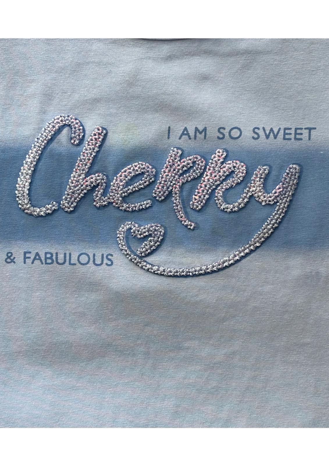 T-shirt maniche corte Bambina “Cherry” - Taglia 6 anni