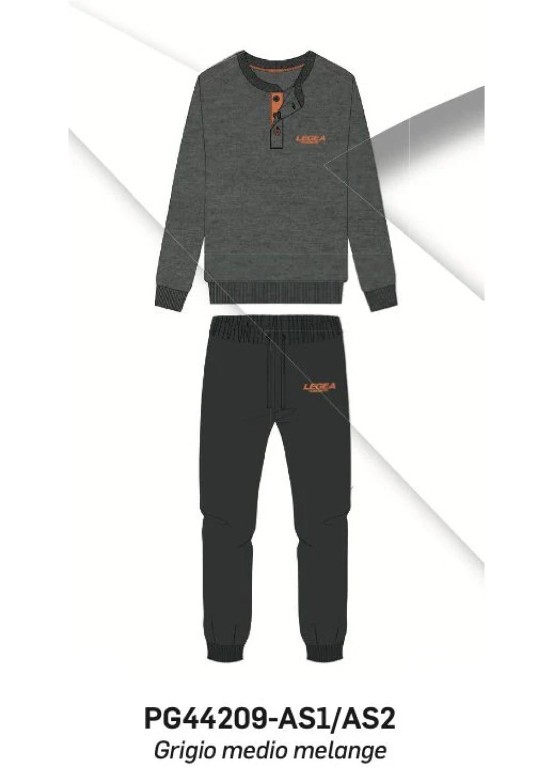 Pigiama Uomo in Cotone Interlock LEGEA Homewear