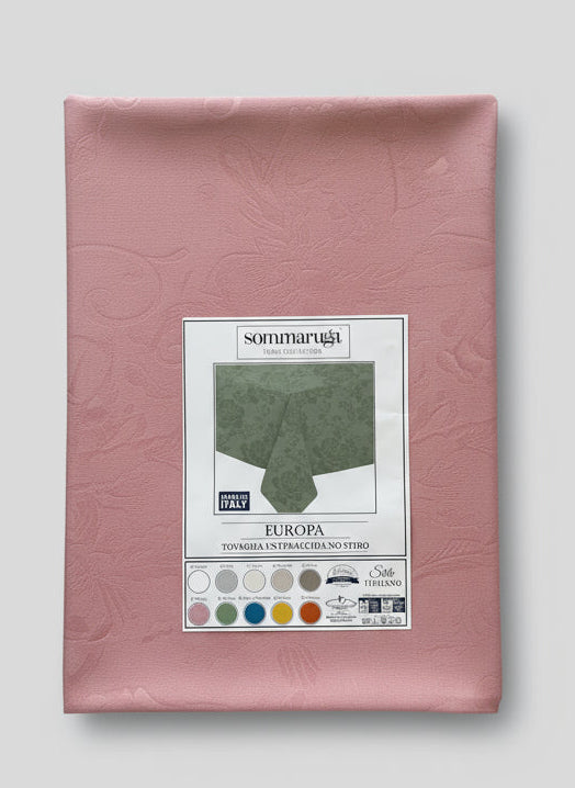 Tovaglia 6 posti antimacchia modello Europa - SOMMARUGA Home Collection