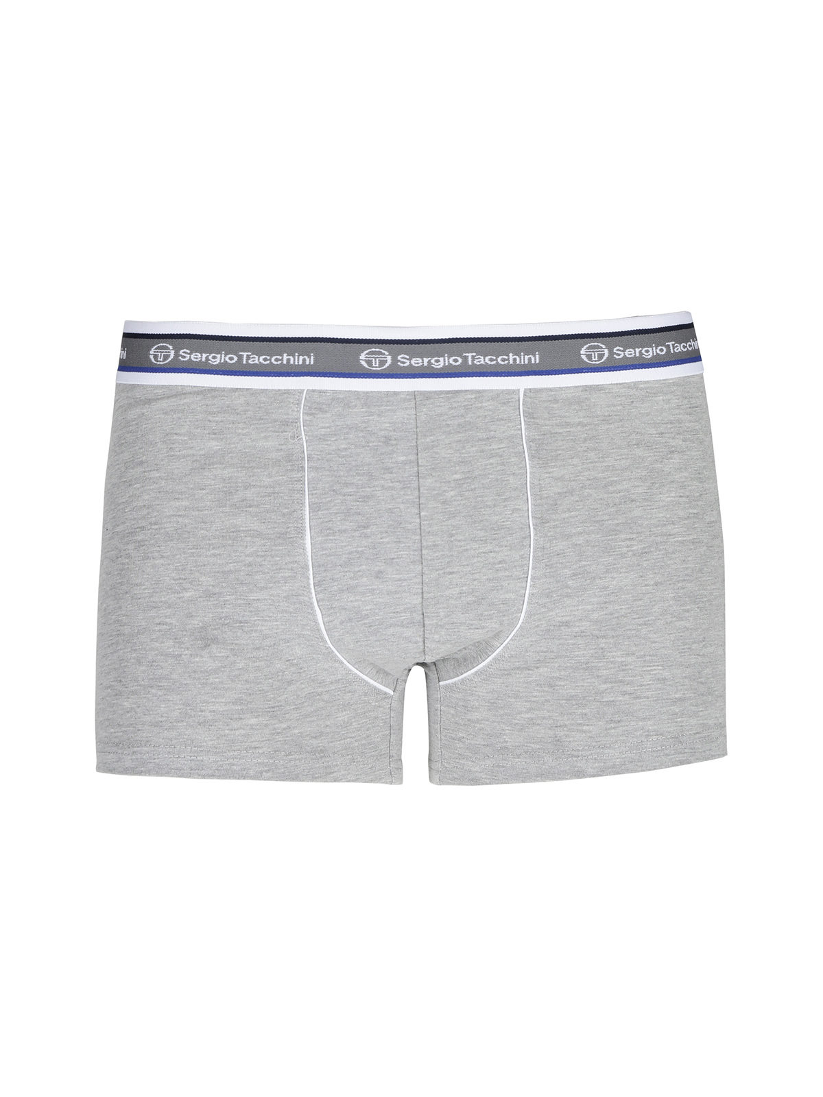 Boxer in cotone elasticizzato con elastico esterno con scritta SERGIO TACCHINI