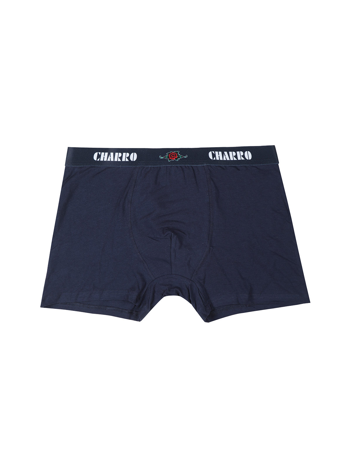 Tripack Boxer Uomo in cotone elastico in vita con scritta marchio - CHARRO