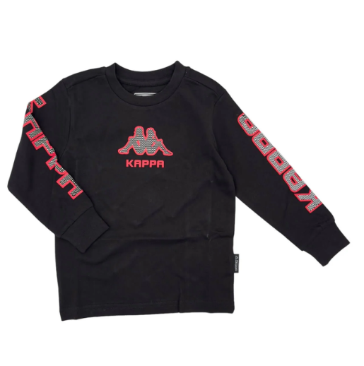 T-Shirt Bambino e Ragazzo manica lunga con stampa KAPPA - Taglie 8, 14 e 16 anni