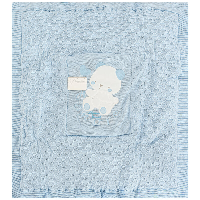 Piumoncino culla ricamato smacchinato Dis.2 Amore NG-4740 NAZARENO GABRIELLI