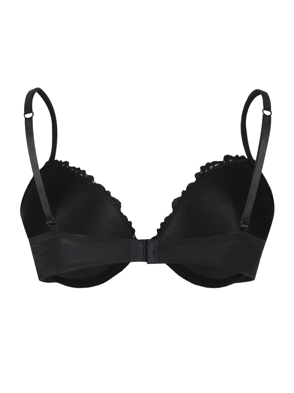 reggiseno push-up coppa B donna 5000 INFIORE nero taglia 1B-4B posteriore
