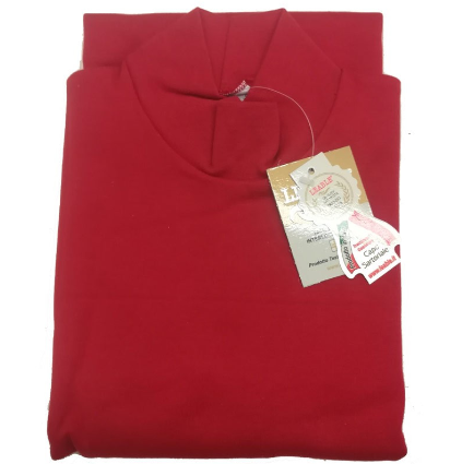 Lupetto donna 100% cotone interlock felpato LEABLE