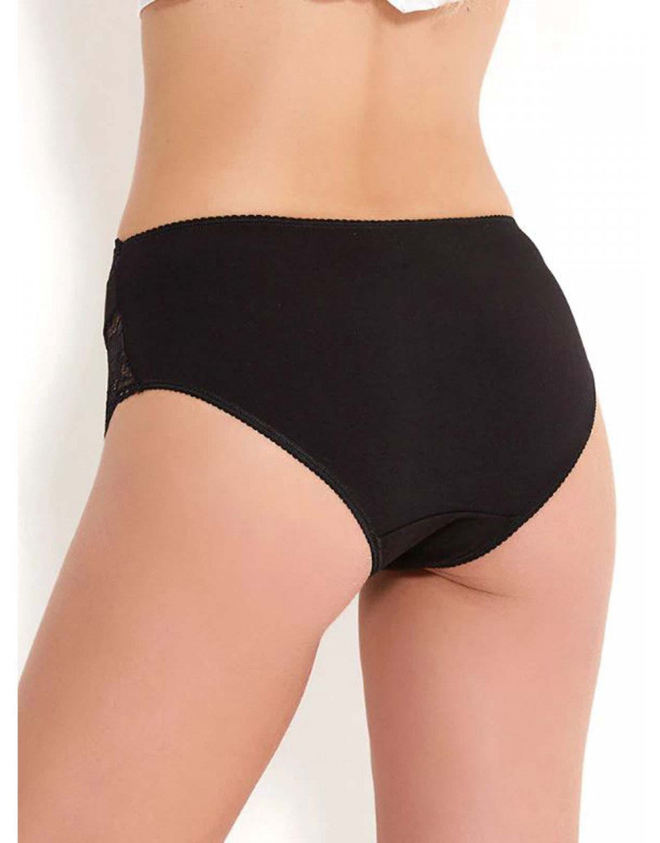 Slip con pizzo in cotone modal ROSSOPORPORA