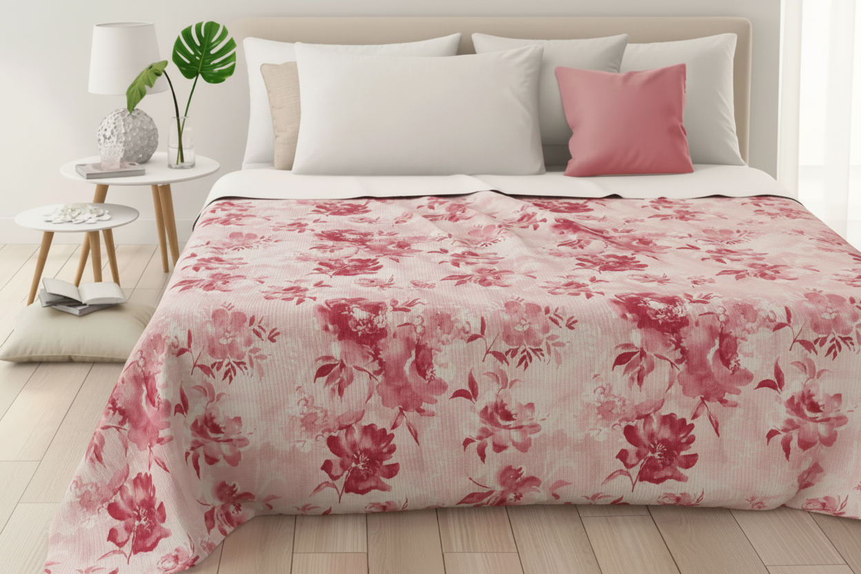 Coperta Matrimoniale Estiva in Piquet 100% Cotone - Griffe IRGE