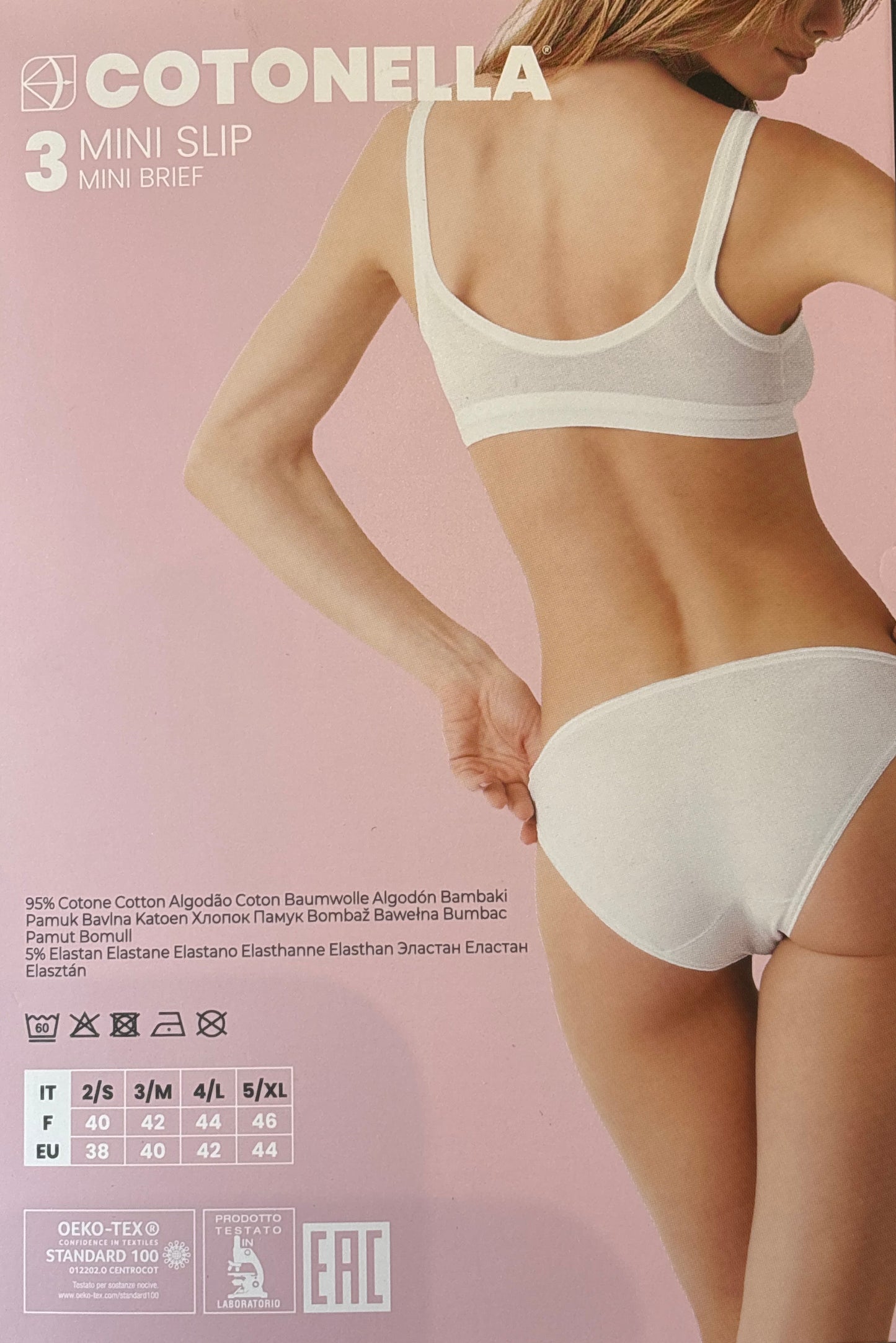 Tripack Mini Slip Essentials 3165 - COTONELLA