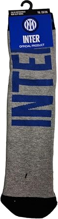 Calze antiscivolo nerazzurre unisex con logo INTER