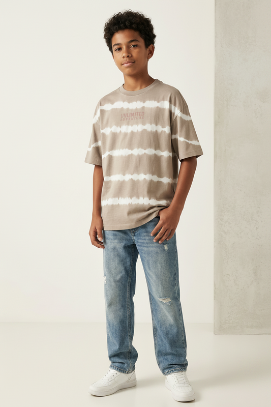 T-Shirt Ragazzo maniche corte TIE DYE