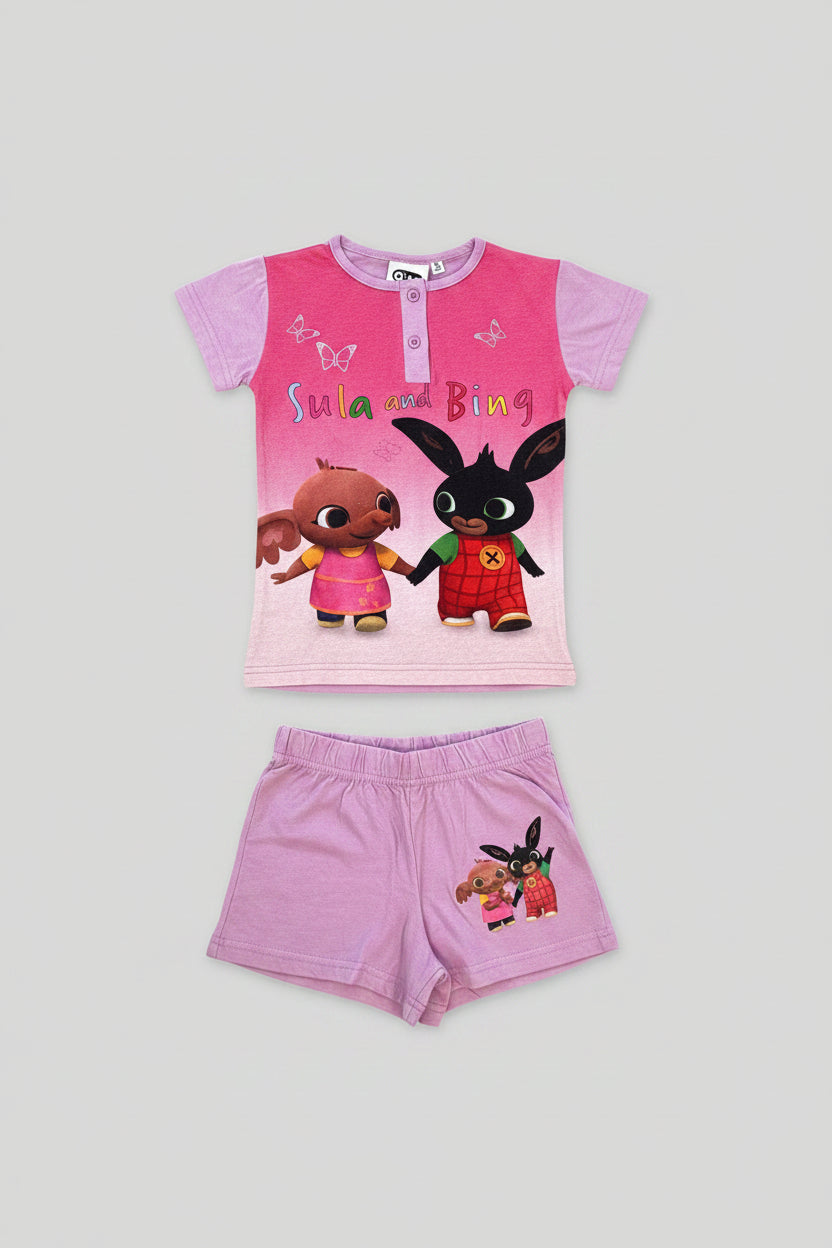 Pigiama Bambina T-Shirt e pantaloncino BING - Taglia 5 anni
