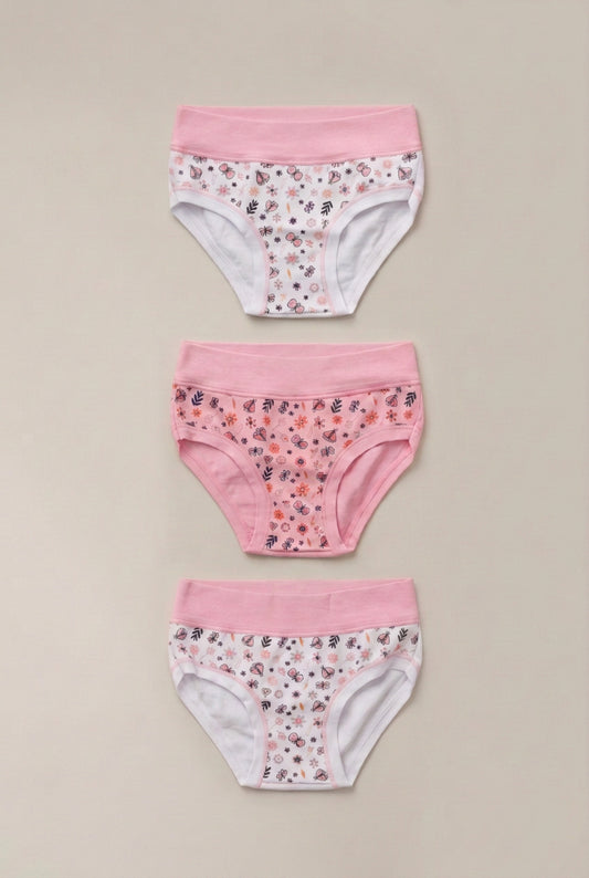 Tripack Slip Vita Alta Bambina ALVADA