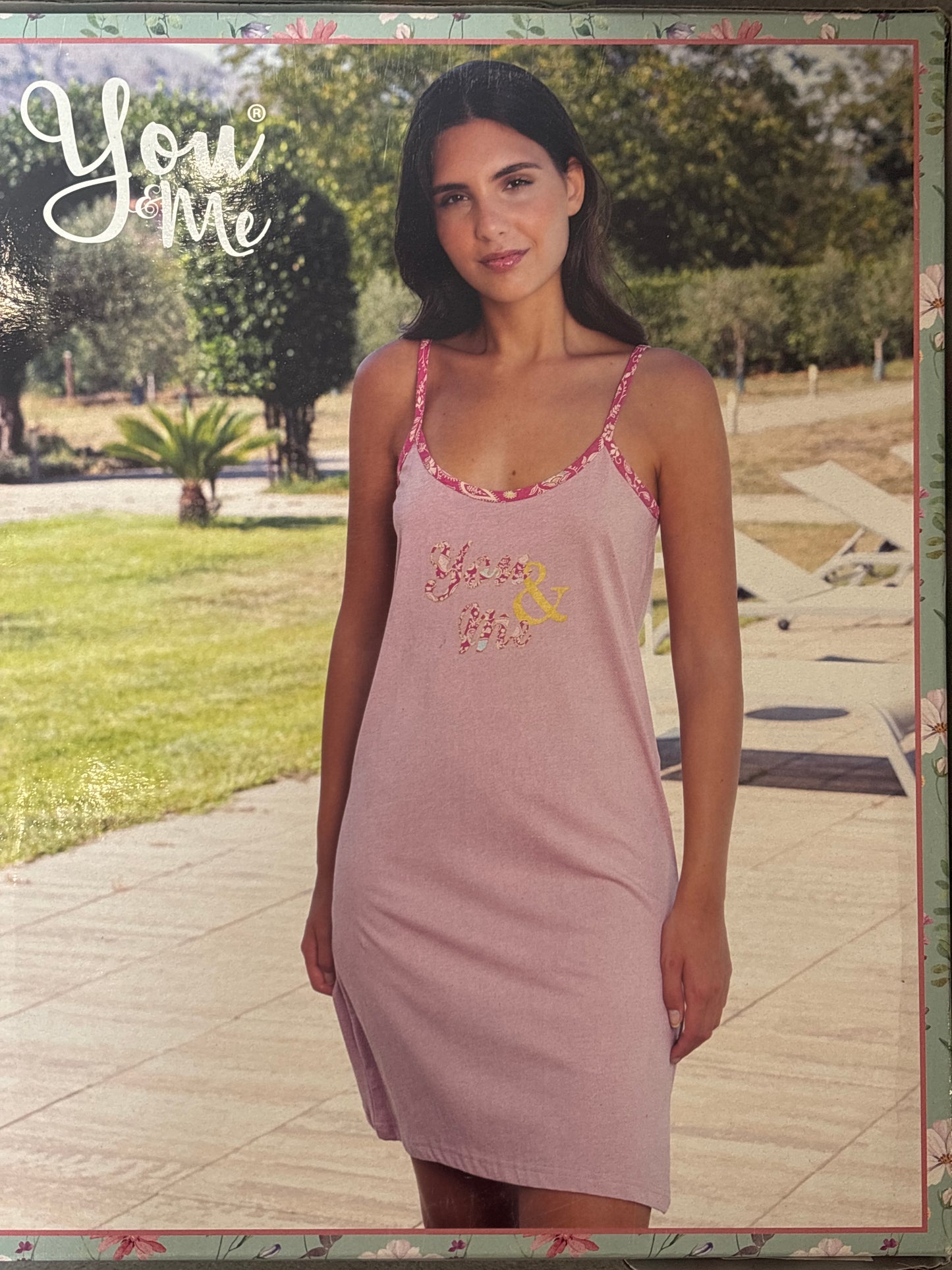 Canotta Donna Estiva in cotone con Spalline strette YOU&ME